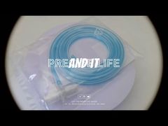 Sensor de fluxo para recém-nascidos/bebês Hamilton 155500, conector OD15m-OD15F, cor azul