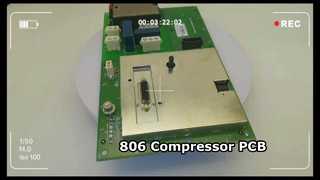 PCB do compressor Puritan Bennett 806 4-075802-SP
