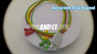 Sinal preciso 0.6m do Ph ECG Leadset M1672A