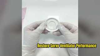 Substituição da membrana expiratória do servoventilador Maquet