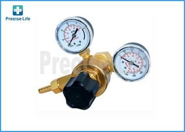 Female 0.96''-14 Argon Gas Welding Regulator 2 Gauge Single Stage