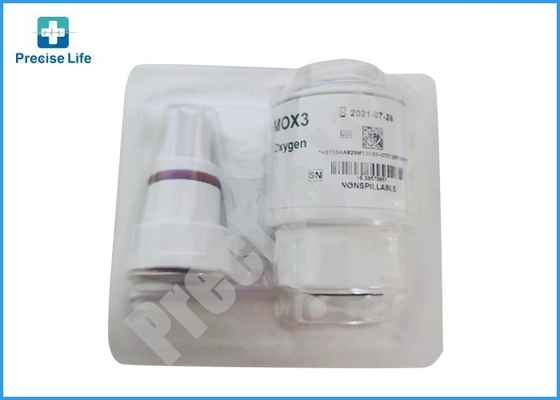Pilha médica do O2 do sensor MOX-3 do oxigênio da tecnologia MOX-3 da cidade com soquete dos dados