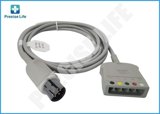 Drager 2606496 cabo de tronco ECG de 5 condutores Código de cor IEC/AH para monitor Vista-120
